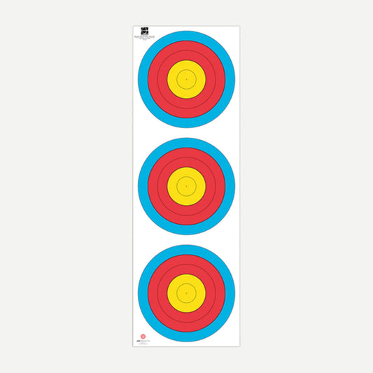 JVD 3x20cm Vertical Recurve WA Target Face