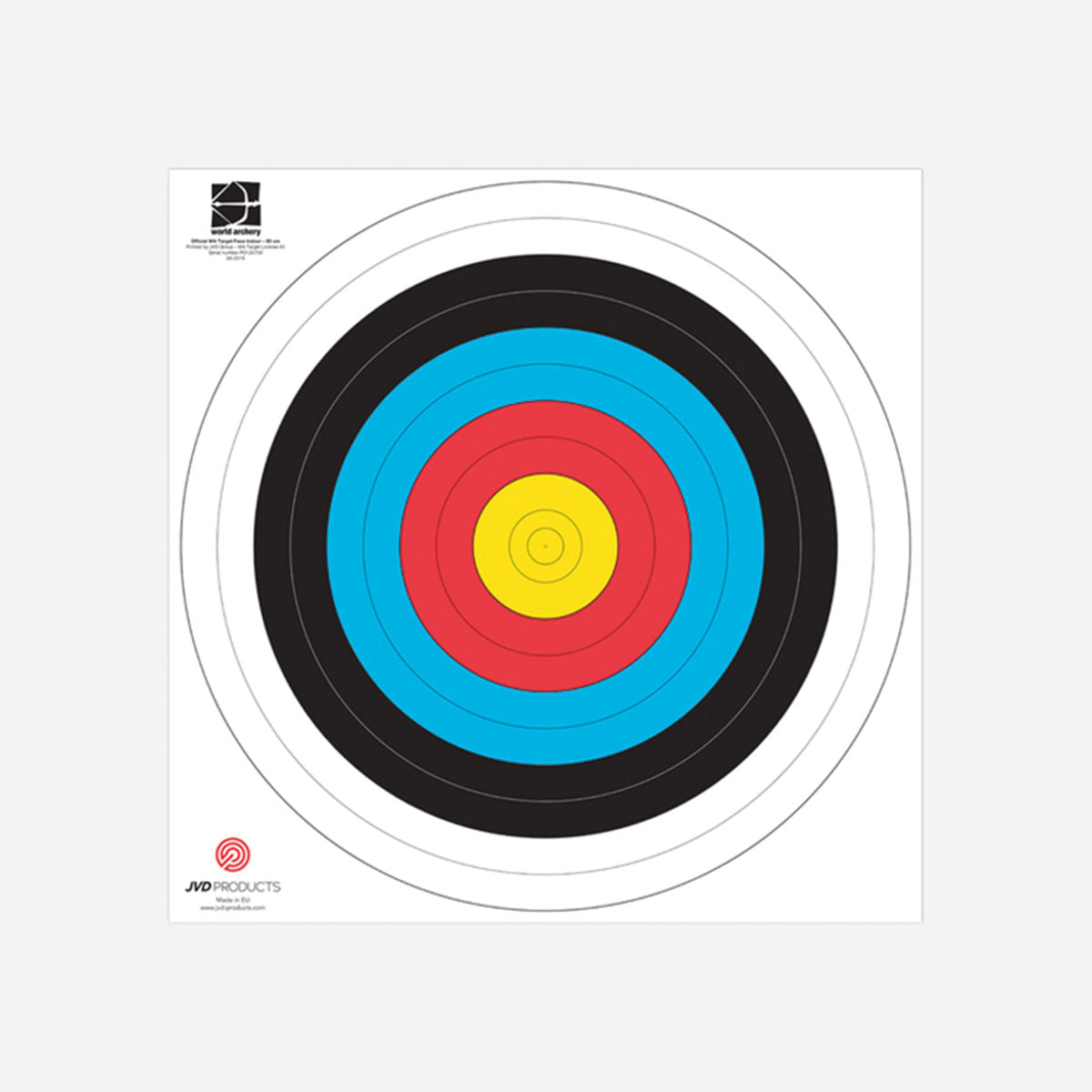 JVD 80cm WA Target Face