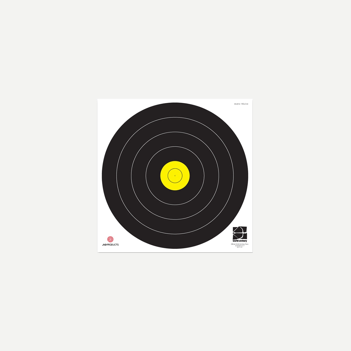 JVD 40cm Field Target Face