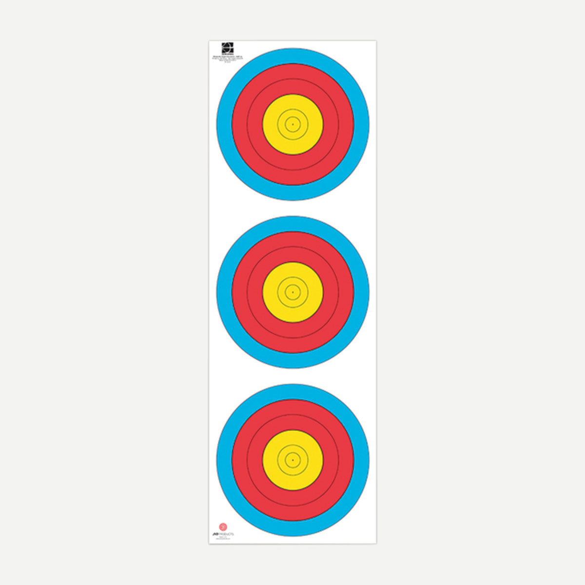 JVD 3x20cm Vertical WA Target Face